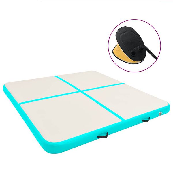 vidaXL &Sigma;&tau;&rho;ώ&mu;&alpha; &Epsilon;&nu;ό&rho;&gamma;&alpha;&nu;&eta;&sigmaf; &Phi;&omicron;&upsilon;&sigma;&kappa;&omega;&tau;ό &Pi;&rho;ά&sigma;&iota;&nu;&omicron; 200x200x10 &epsilon;&kappa;. PVC &mu;&epsilon; &Tau;&rho;ό&mu;&pi;&alpha;