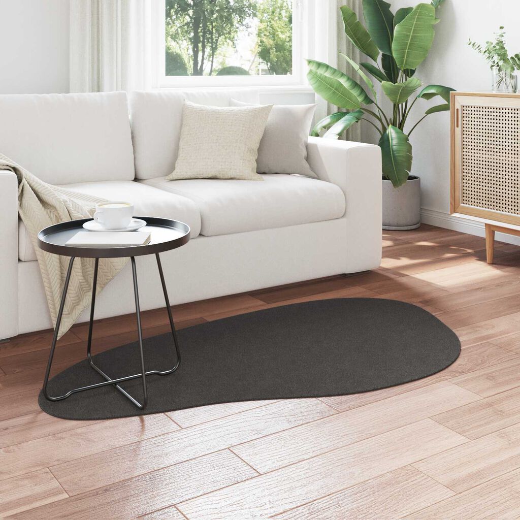 vidaXL Χαλί HUARTE Ανθρακί 80 x 150 cm Πολυεστέρας