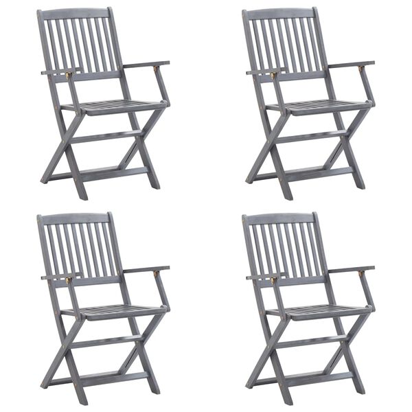 vidaXL &Kappa;&alpha;&rho;έ&kappa;&lambda;&epsilon;&sigmaf; &Epsilon;&xi;&omega;&tau;. &Chi;ώ&rho;&omicron;&upsilon; &Pi;&tau;&upsilon;&sigma;&sigma;ό&mu;&epsilon;&nu;&epsilon;&sigmaf; 4 &tau;&epsilon;&mu; &Xi;ύ&lambda;&omicron; &Alpha;&kappa;&alpha;&kappa;ί&alpha;&sigmaf; & &Mu;&alpha;&xi;&iota;&lambda;ά&rho;&iota;&alpha;