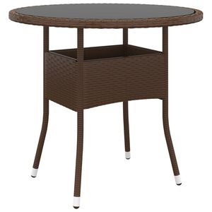 vidaXL &Tau;&rho;&alpha;&pi;έ&zeta;&iota; &Kappa;ή&pi;&omicron;&upsilon; &Kappa;&alpha;&phi;έ &Oslash;80 x 75 &epsilon;&kappa;. &Psi;&eta;&mu;έ&nu;&omicron; &Gamma;&upsilon;&alpha;&lambda;ί/&Sigma;&upsilon;&nu;&theta;&epsilon;&tau;&iota;&kappa;ό &Rho;&alpha;&tau;ά&nu;