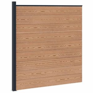 vidaXL &Sigma;&epsilon;&tau; &Phi;&rho;ά&chi;&tau;&eta; 175 x 186 &epsilon;&kappa; WPC &kappa;&alpha;&iota; &Alpha;&lambda;&omicron;&upsilon;&mu;ί&nu;&iota;&omicron; &Kappa;&alpha;&phi;έ
