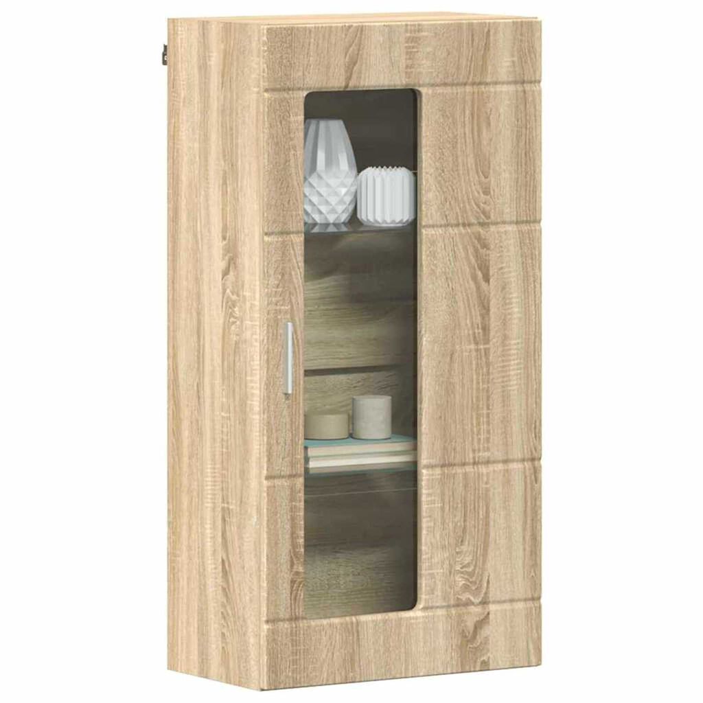 vidaXL Ντουλάπα τοίχου Sonoma Δρυς 55 x 29 x 100 εκ Επεξεργασμένο ξύλο