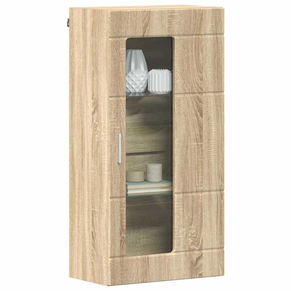 vidaXL Ντουλάπα τοίχου Sonoma Δρυς 55 x 29 x 100 εκ Επεξεργασμένο ξύλο