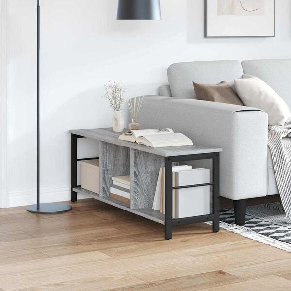 vidaXL &Rho;ά&phi;&iota; &Beta;&iota;&beta;&lambda;ί&omega;&nu; &Gamma;&kappa;&rho;ί&zeta;&omicron; &Sigma;&omicron;&nu;&omicron;&mu;&alpha; 102 x 32 x 40,5 &epsilon;&kappa;.