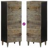 vidaXL Ντουλάπι 40 x 33 x 110 εκ. από Μασίφ Ξύλο Μάνγκο