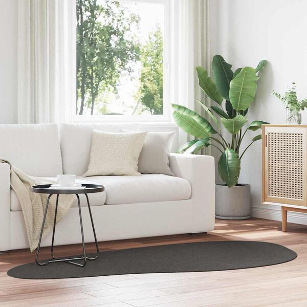 vidaXL Χαλί HUARTE Ανθρακί 100 x 200 cm Πολυεστέρας