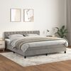 vidaXL &Kappa;&rho;&epsilon;&beta;ά&tau;&iota; Boxspring &mu;&epsilon; &Sigma;&tau;&rho;ώ&mu;&alpha; &Alpha;&nu;&omicron;&iota;&chi;&tau;ό &Gamma;&kappa;&rho;&iota; 160x200 &epsilon;&kappa;. &Beta;&epsilon;&lambda;&omicron;ύ&delta;&iota;&nu;&omicron;