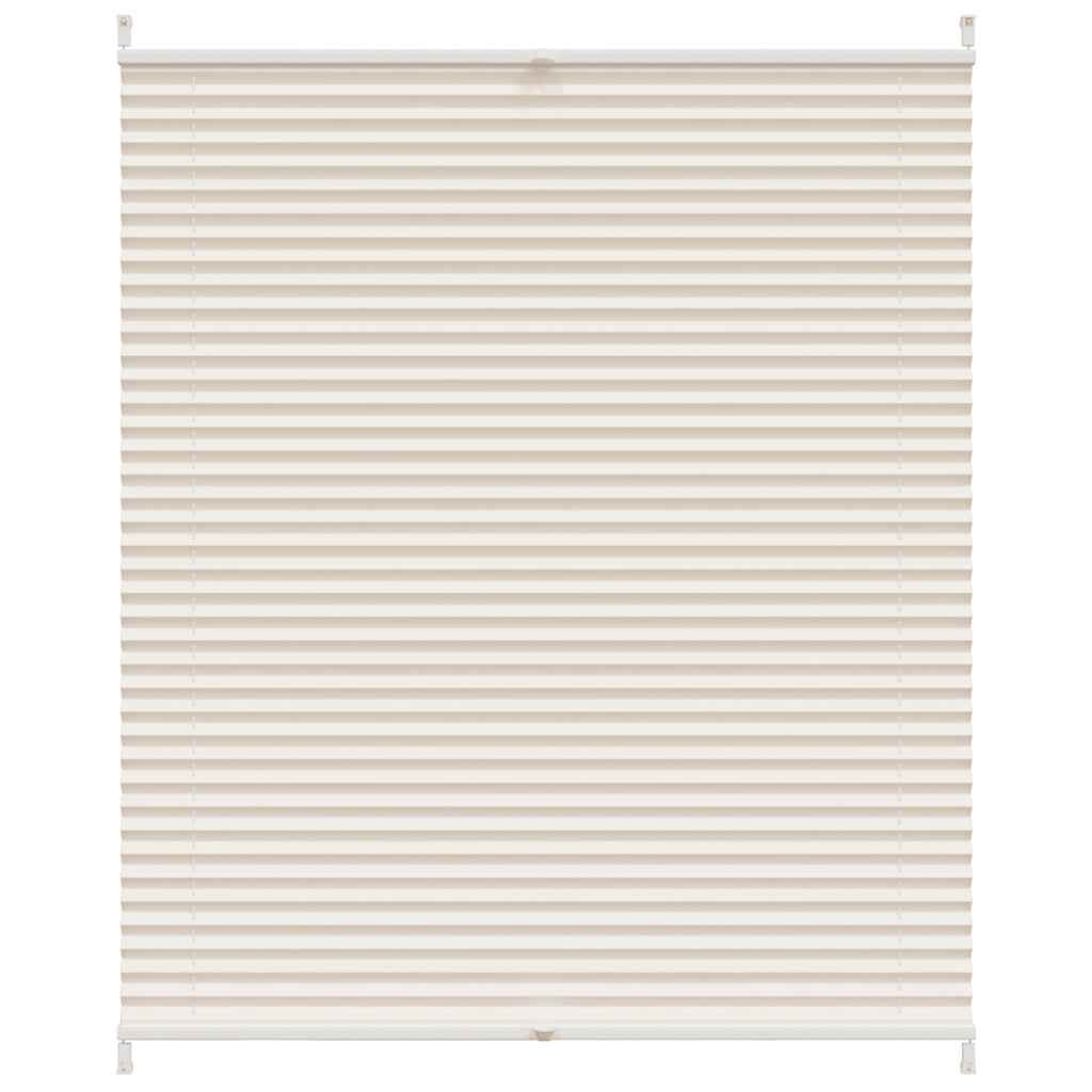 Πλισέ ρόλερ σκίασης 110x100cm Κρεμ