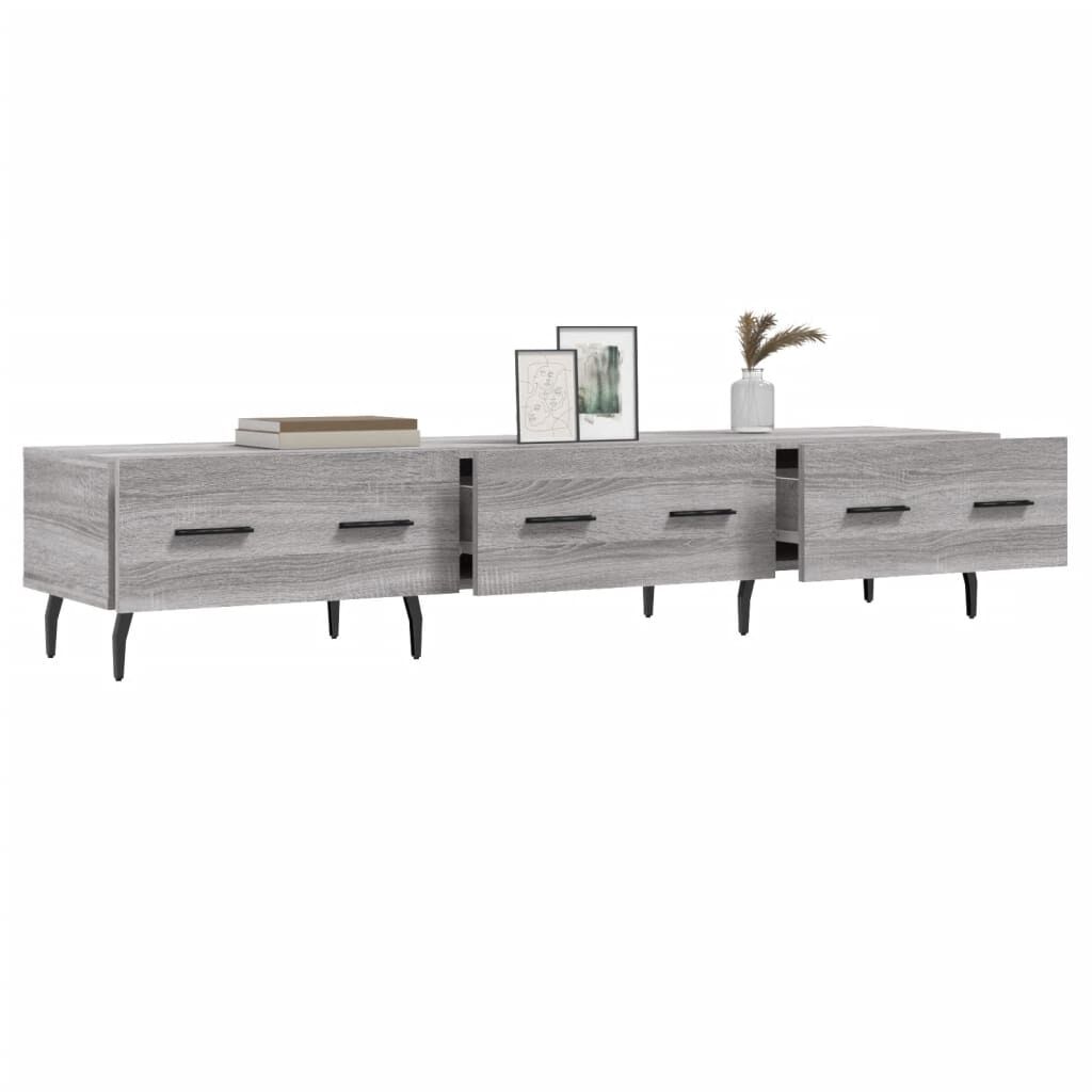 vidaXL Έπιπλο Τηλεόρασης Γκρι Sonoma 150 x 36 x 30 εκ. Επεξεργ. Ξύλο