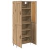 vidaXL Highboard Artisan Oak 69,5 x 34 x 180 &epsilon;&kappa;. &Epsilon;&pi;&epsilon;&xi;&epsilon;&rho;&gamma;&alpha;&sigma;&mu;έ&nu;&omicron; &xi;ύ&lambda;&omicron;