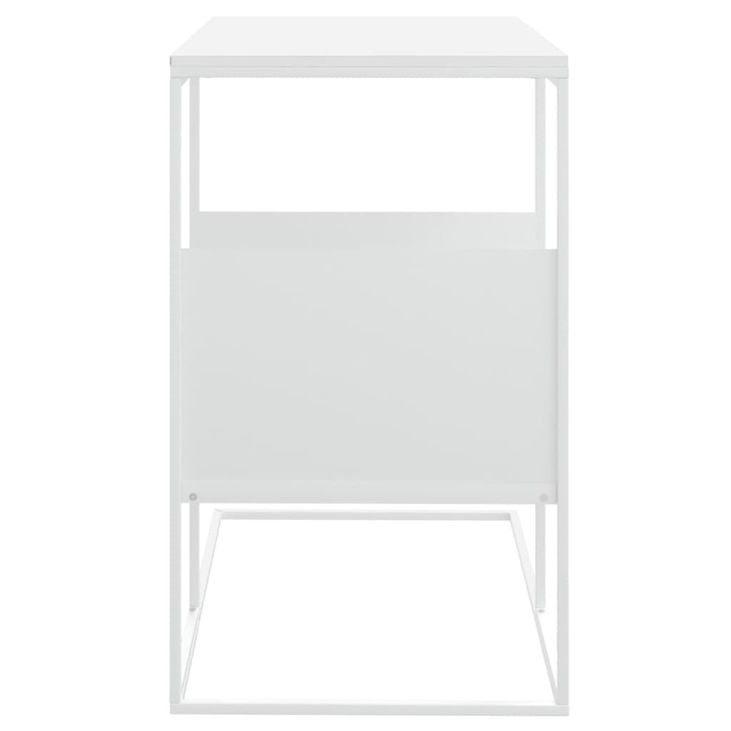 vidaXL Τραπέζι Βοηθητικό Λευκό 55x36x59,5 εκ. από Επεξεργασμένο Ξύλο