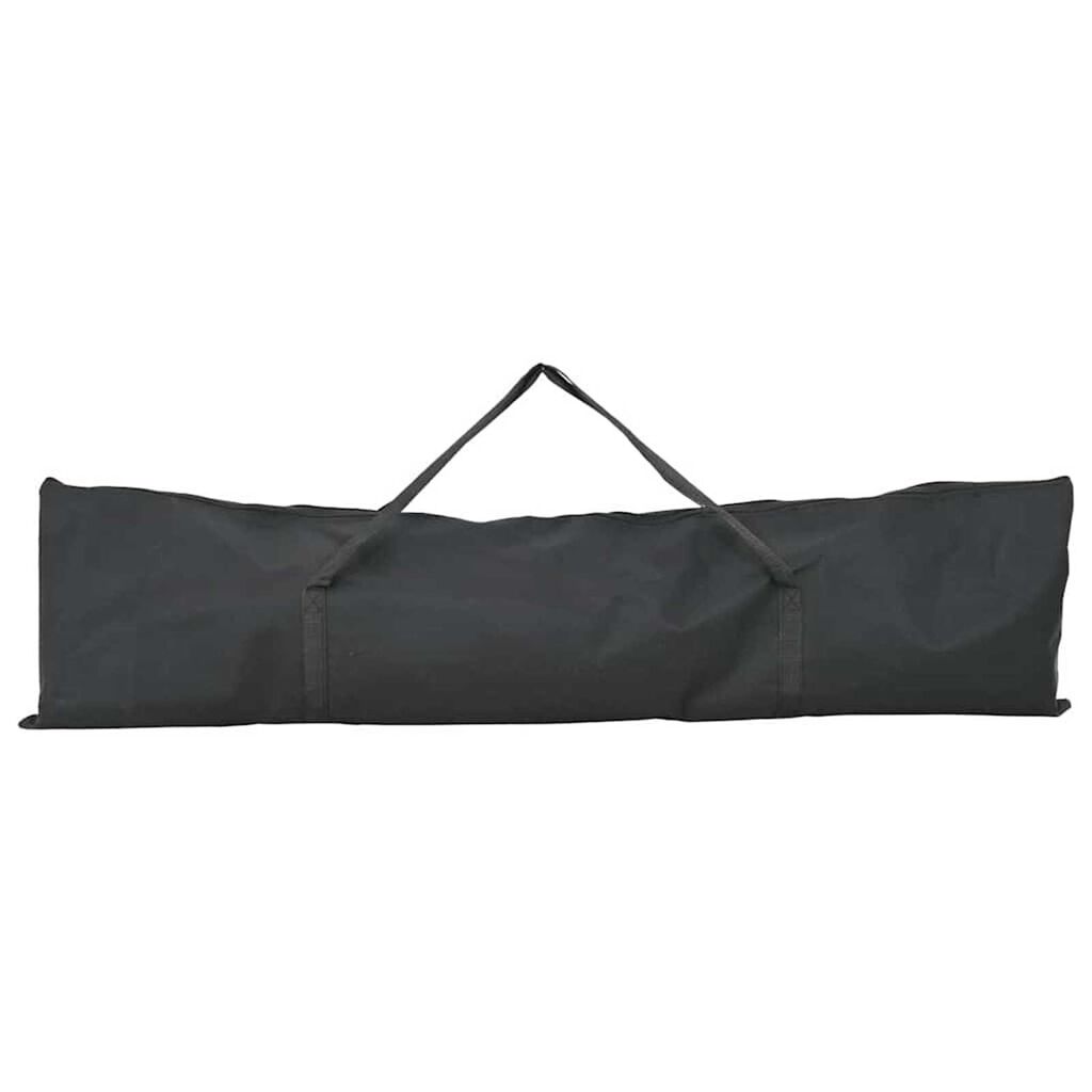 vidaXL Μπέιζμπολ & Σόφτμπολ Μαύρο 250 x 106 x 209 εκ. Πολυεστέρας