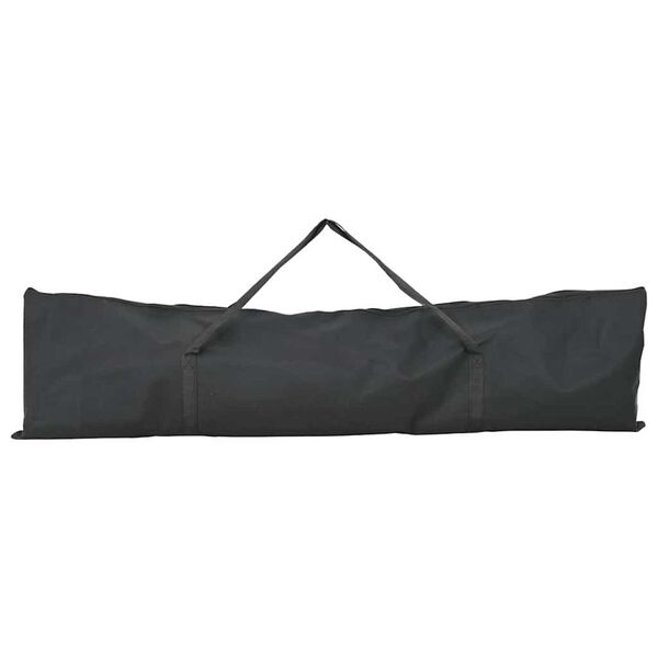 vidaXL Μπέιζμπολ & Σόφτμπολ Μαύρο 250 x 106 x 209 εκ. Πολυεστέρας