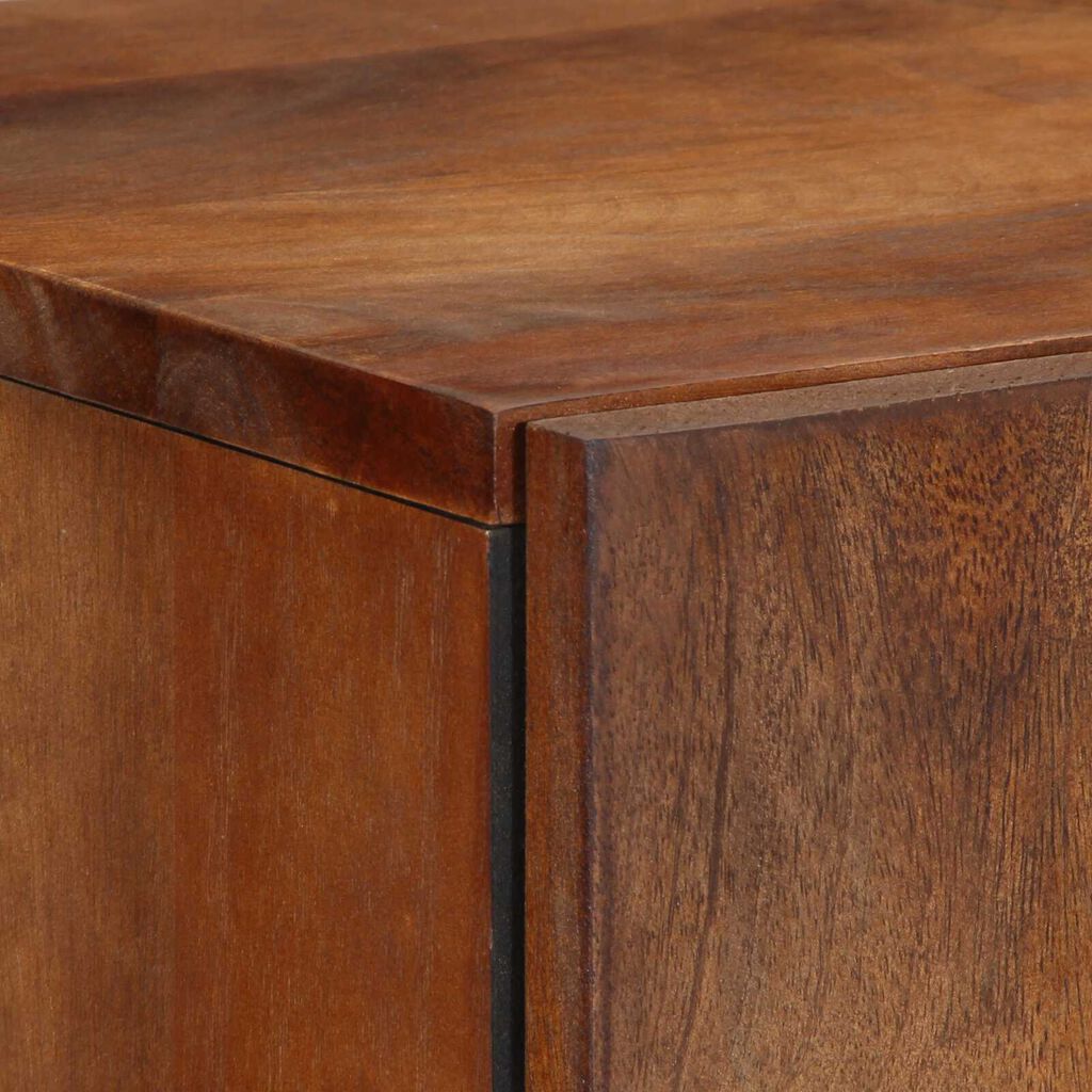 vidaXL Υψηλό ντουλάπι 60x33x100 εκ. Μασίφ ξύλο μάνγκο