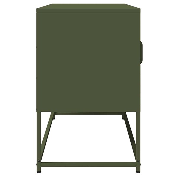 ντουλάπι τηλεόρασης vidaXL Ελαιοπράσινο 100,5x39x60,5 cm