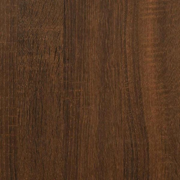 vidaXL Ντουλάπα Καφέ Δρυς 80 x 40 x 110 εκ. από Επεξεργασμένο Ξύλο