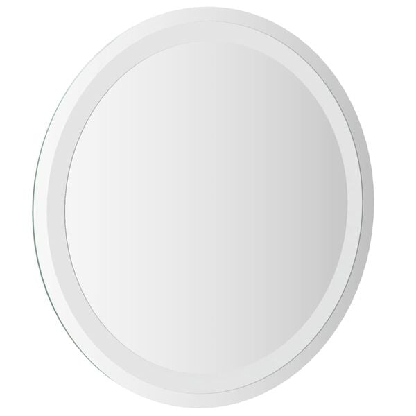 vidaXL Καθρέφτης Μπάνιου LED Στρογγυλός 50 εκ.
