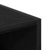 vidaXL Ντουλάπι Μαύρη δρυς 30 x 50 x 200 εκ. Επεξεργασμένο ξύλο