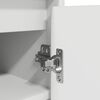 vidaXL Παπουτσοθήκη Λευκή 29,5x34x76 εκ. από Επεξεργασμένο Ξύλο