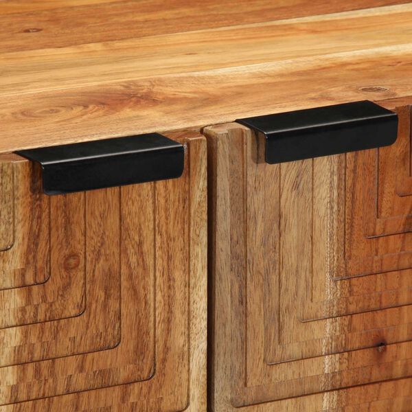 vidaXL Πλευρικό Έπιπλο 60x33x75 εκ. Μασίφ ξύλο ακακίας