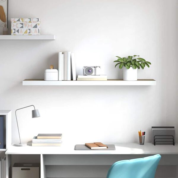 vidaXL &Rho;ά&phi;&iota; &Tau;&omicron;ί&chi;&omicron;&upsilon; &Delta;&rho;&upsilon;&sigmaf;/&Lambda;&epsilon;&upsilon;&kappa;ό 120x23,5x3,8 &epsilon;&kappa;. MDF