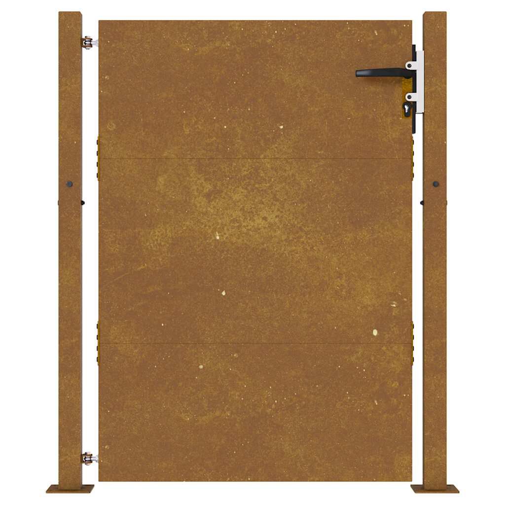 vidaXL Πύλη Κήπου 105 x 130 εκ. από Ατσάλι Corten
