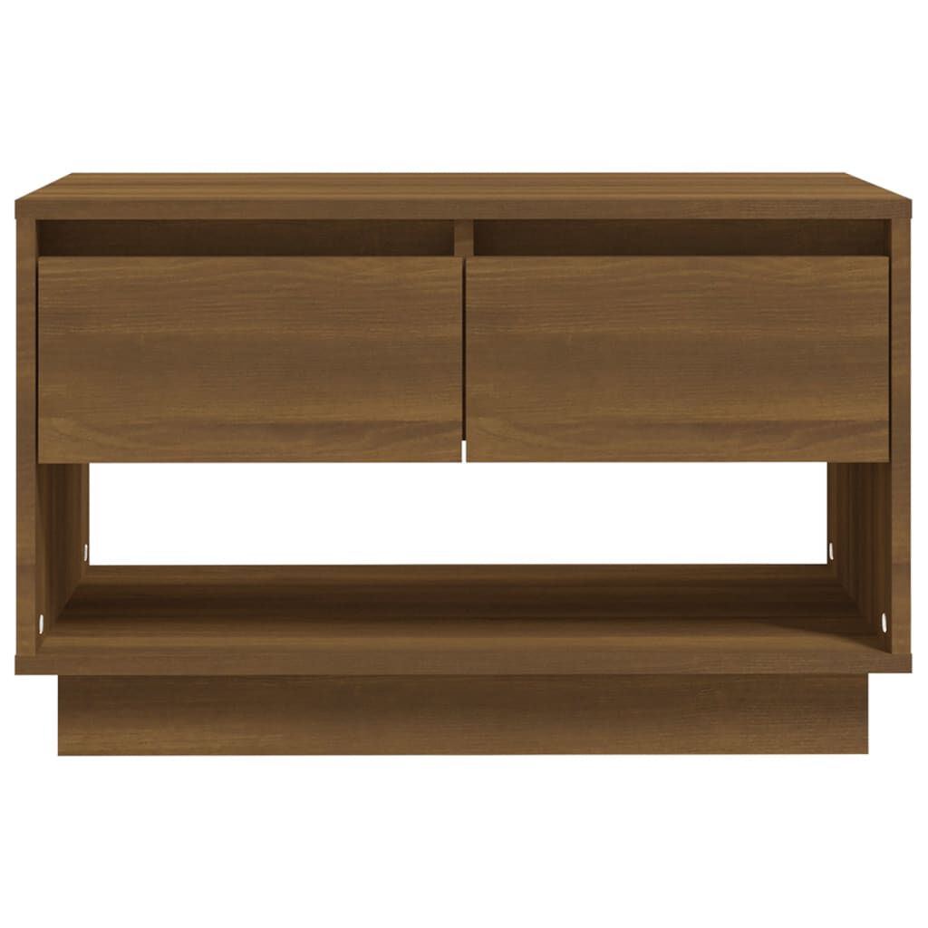 vidaXL Έπιπλο Τηλεόρασης Καφέ Δρυς 70x41x44 εκ. Επεξεργασμένο Ξύλο