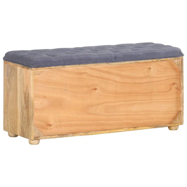 vidaXL Πάγκος Χολ 100 x 35 x 47 εκ. από Μασίφ Ξύλο Μάνγκο