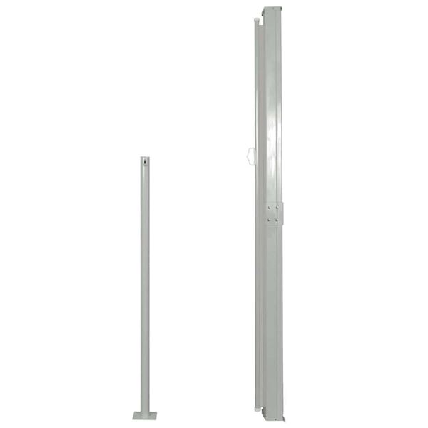 vidaXL Σκίαστρο Πλαϊνό Συρόμενο Γκρι 140 x 300 εκ.