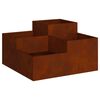 vidaXL &Gamma;&lambda;ά&sigma;&tau;&rho;&alpha; &Kappa;ή&pi;&omicron;&upsilon; &Sigma;&kappa; rusty 80 x 80 x 48 &epsilon;&kappa;.