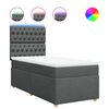 vidaXL &Kappa;&rho;&epsilon;&beta;ά&tau;&iota; Boxspring &mu;&epsilon; &Sigma;&tau;&rho;ώ&mu;&alpha; &Sigma;&kappa;&omicron;ύ&rho;&omicron; &Gamma;&kappa;&rho;&iota; 100x200 &epsilon;&kappa;. &Upsilon;&phi;&alpha;&sigma;&mu;ά&tau;&iota;&nu;&omicron;