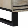 vidaXL Παραδοσιακά Πλευρικά Έπιπλα 2 pcs Λευκό 60 x 33.5 x 75 εκ.