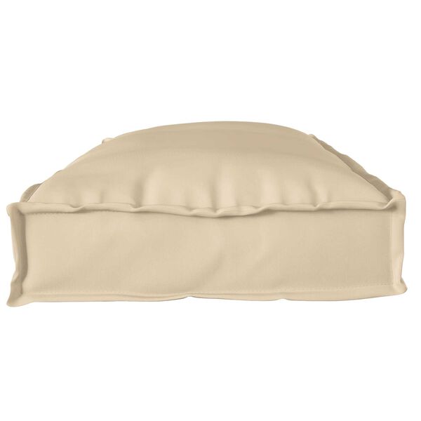 vidaXL Μαξιλάρια Παλέτας για Πάγκο 2 τμχ Μπεζ 100x40x8 εκ. Ύφασμα Oxford