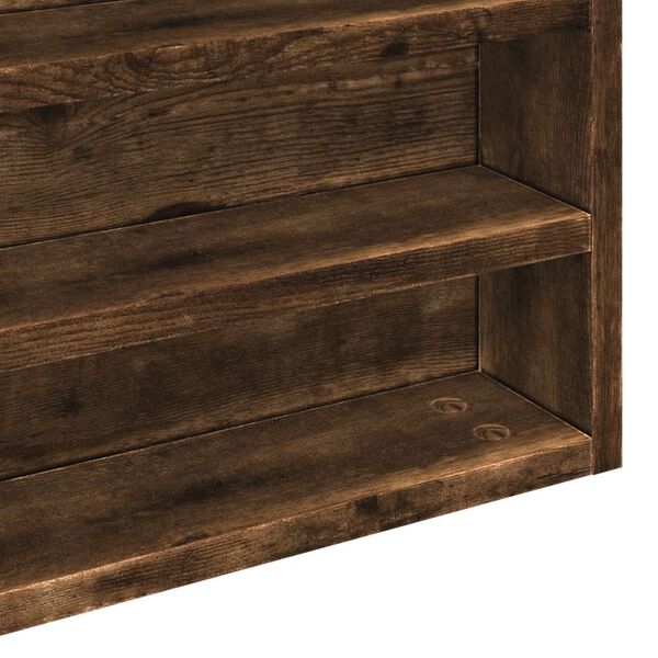 vidaXL Βιτρίνα Καπνιστή Δρυς 100x8,5x75 εκ. από Επεξεργασμένο Ξύλο