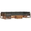 vidaXL &Sigma;&epsilon;&iota;&rho;ά &Kappa;&alpha;&nu;&alpha;&pi;έ &Epsilon;&xi;&omega;&tau;&epsilon;&rho;&iota;&kappa;&omicron;ύ &mu;&epsilon; &mu;&alpha;&xi;&iota;&lambda;ά&rho;&iota; 8 pcs &Phi;&upsilon;&sigma;&iota;&kappa;ό &kappa;&alpha;&iota; &Alpha;&nu;&theta;&rho;&alpha;&kappa;ί