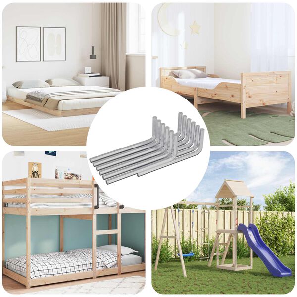 vidaXL &Epsilon;&xi;&alpha;&gamma;&omega;&nu;&iota;&kappa;ό &Kappa;&lambda;&epsilon;&iota;&delta;ί 12 pcs &Alpha;&sigma;&eta;&mu;ί 32 x 86 &chi;&iota;&lambda;. &Alpha;&tau;&sigma;ά&lambda;&iota;