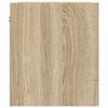 vidaXL Κομοδίνα Επιτοίχια Sonoma Δρυς 38x34x40 εκ.