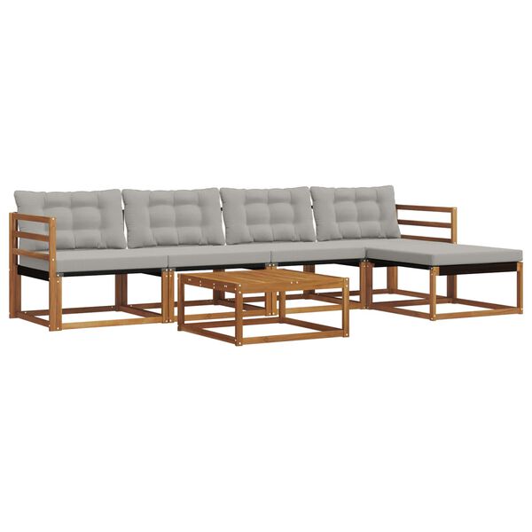 vidaXL &Sigma;&epsilon;&iota;&rho;ά &Kappa;&alpha;&nu;&alpha;&pi;έ &Epsilon;&xi;&omega;&tau;&epsilon;&rho;&iota;&kappa;&omicron;ύ 6 pcs &Phi;&upsilon;&sigma;&iota;&kappa;ό &kappa;&alpha;&iota; &Alpha;&nu;&omicron;&iota;&chi;&tau;ό &Gamma;&kappa;&rho;&iota;