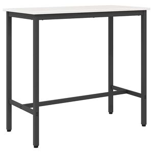 vidaXL &tau;&rho;&alpha;&pi;έ&zeta;&iota; &Lambda;&epsilon;&upsilon;&kappa;ό 100 x 50 x 91 cm &Mu;&eta;&chi;&alpha;&nu;&iota;&sigma;&mu;έ&nu;&omicron; &xi;ύ&lambda;&omicron; &kappa;&alpha;&iota; &alpha;&tau;&sigma;ά&lambda;&iota;