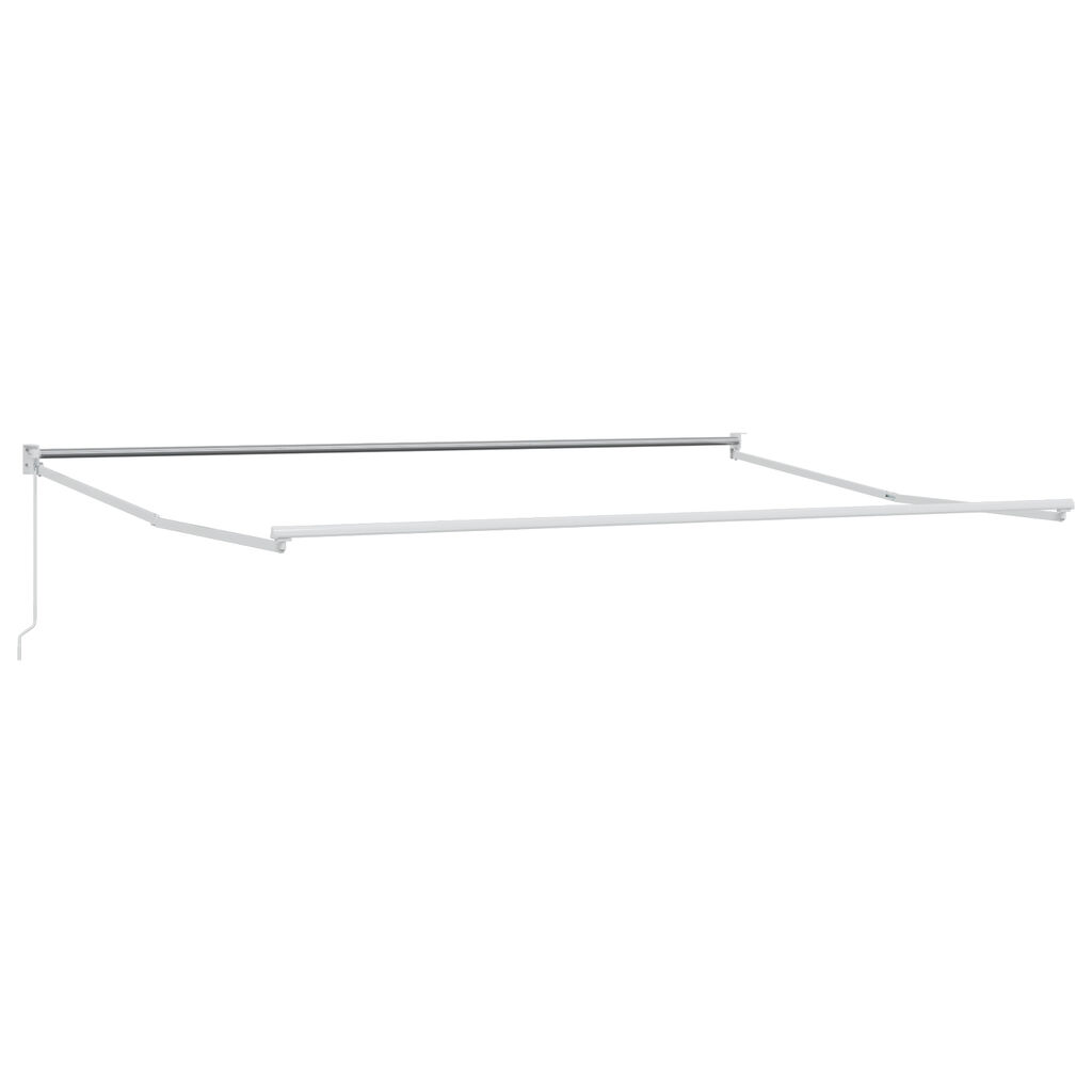 vidaXL Ανασυρόμενη Τέντα Ανοιχτό Γκρι 400x300 cm