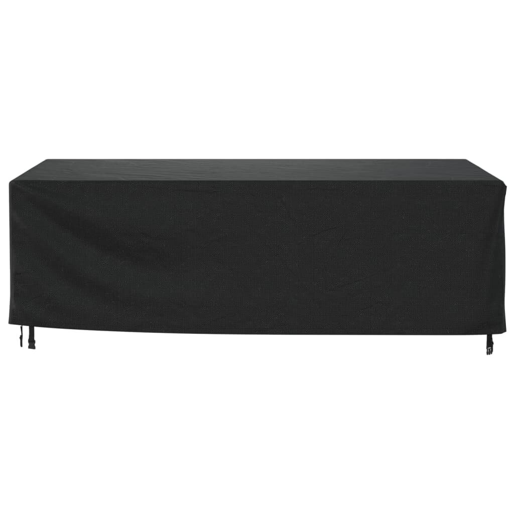 vidaXL Κάλυμμα Επίπλων Κήπου Αδιάβροχο Μαύρο 229x113x73 εκ. 420D