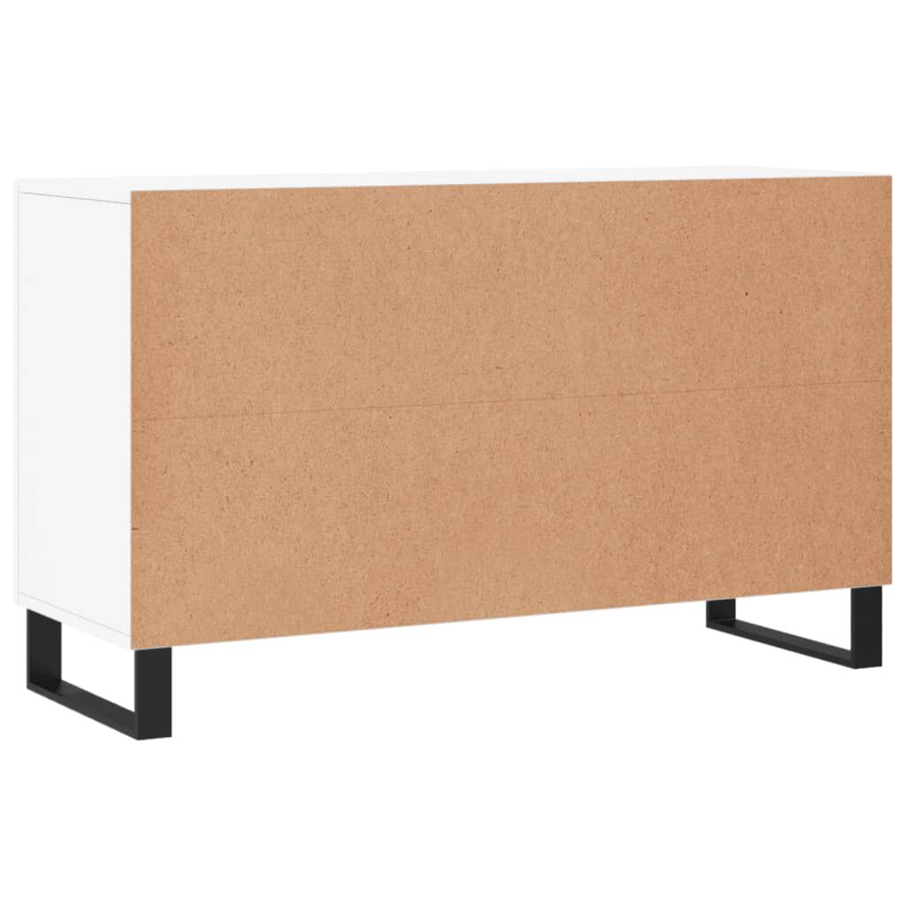 vidaXL Ντουλάπι Λευκό 100 x 36 x60 εκ. Επεξεργασμένο Ξύλο