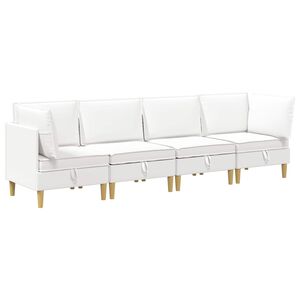 vidaXL &Sigma;&epsilon;&tau; &Epsilon;&pi;ί&pi;&lambda;&omega;&nu; &Sigma;&alpha;&lambda;&omicron;&nu;&iota;&omicron;ύ &mu;&epsilon; &mu;&alpha;&xi;&iota;&lambda;ά&rho;&iota; 4 pcs &Lambda;&epsilon;&upsilon;&kappa;ό Ύ&phi;&alpha;&sigma;&mu;&alpha;