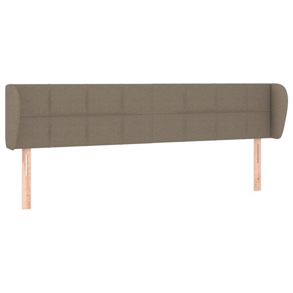 vidaXL &Kappa;&epsilon;&phi;&alpha;&lambda;ά&rho;&iota; &mu;&epsilon; &Pi;&tau;&epsilon;&rho;ύ&gamma;&iota;&alpha; Taupe 163x23x78/88 &epsilon;&kappa;. &Upsilon;&phi;&alpha;&sigma;&mu;ά&tau;&iota;&nu;&omicron;