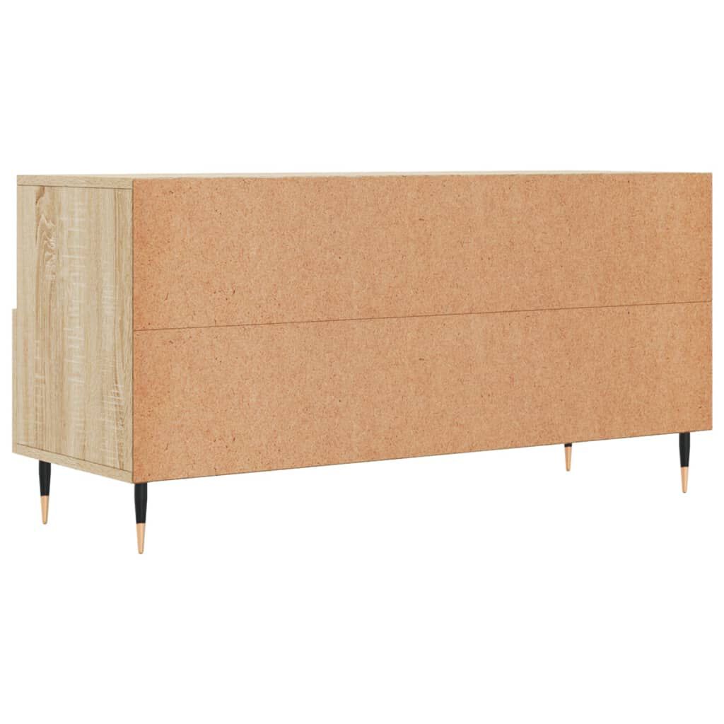vidaXL Έπιπλο Τηλεόρασης Sonoma Δρυς 102 x 36 x 50 εκ. Επεξεργ. Ξύλο