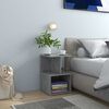 vidaXL Βοηθητικό Ντουλάπι Γκρι Σκυρ. 35 x 35 x 55 εκ. από Επεξ. Ξύλο