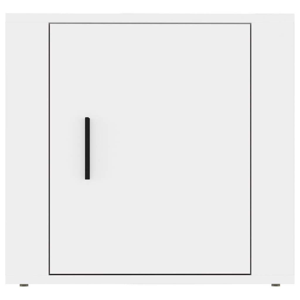 vidaXL Κομοδίνα 2 τεμ. Λευκά 50x39x47 εκ.