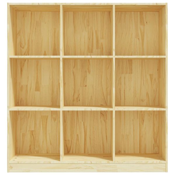 vidaXL Βιβλιοθήκη/Διαχωριστικό Χώρου 104x33,5x110 εκ Μασίφ Ξύλο Πεύκου