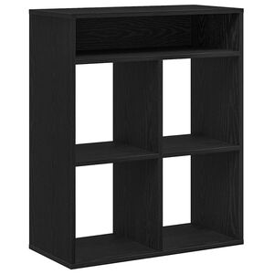 vidaXL &Beta;&iota;&beta;&lambda;&iota;&omicron;&theta;ή&kappa;&eta; &mu;&epsilon; 5 &Rho;ά&phi;&iota;&alpha; &Mu;&alpha;ύ&rho;&eta; 66x31x80 &epsilon;&kappa;. &Epsilon;&pi;&epsilon;&xi;&epsilon;&rho;&gamma;&alpha;&sigma;&mu;έ&nu;&omicron; &Xi;ύ&lambda;&omicron;