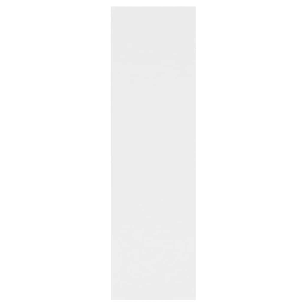 vidaXL Ραφιέρα Τοίχου Λευκή 75 x 16 x 55 εκ. από Επεξεργασμένο Ξύλο